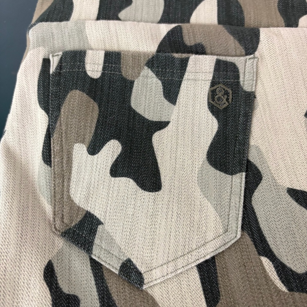 Agnes & Dora jeggings Size XXL Camo Print ribbed cotton polyester pockets (872) - Picture 13 of 14